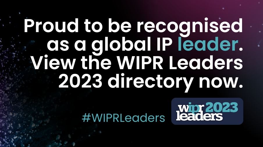 WIPR Leaders 2023 has awarded Elina Heikkilä, Peter Åkerlund and Karri Leskinen to its prestigious Global IP Leader directory list 